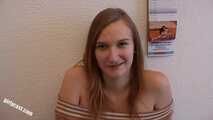 Cindy licked to orgasm & a beef in front of the camera