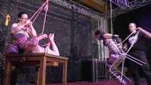 2 Girls extreme Challenge for Elise Graves & Little Red Girl