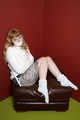 Sweet in Slouch Sock and Straightjacket
