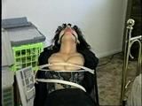 BALL-GAGGED, TIT TIED, TINY LATINA GIRL (D14-6)