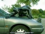 Torpedotits on car