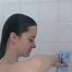 Teen Christin's private XXX tape - Showers and orgasm