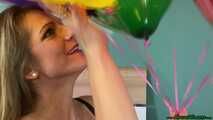 sexy popping helium bouquet of crystal U16 HB balloons