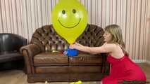 prestretching and pump2pop six balloons