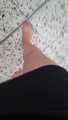 Barefoot at the store