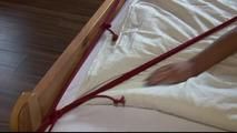 Hotel Room Supertight Bondage Escape Challenge