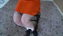 1184 Sweet in Pumpkinhead Chair Tie