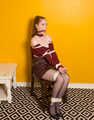 Littlestone Quinn in Office Chair bondage