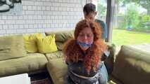 Lola Montez broke into pervert Peoples house and got tied and gagged