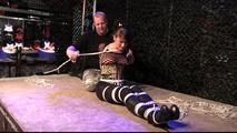 Rope Battle Hogtie for Yvette Costeau