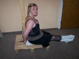 Miri sit and tied