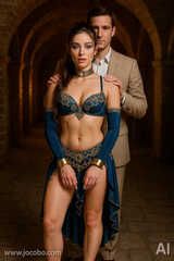 Shackled Standing Haremgirls