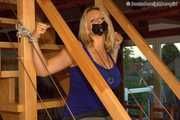 Julia in the holiday house 1