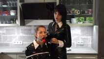 Miss Petra and new model Miss Jessica have some bondage fun