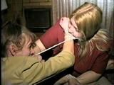 TUBE, BALL, CLEAVE, WRISTS GAGGED & HOG-TIED CARRIE & DEB (D18-2)