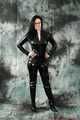PVC Catsuit, overknees and harness