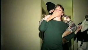 26 Yr OLD BARMAID F0RCED TO TIE & GAG HERSELF AND IS THEN HOG-TIED (D43-15)