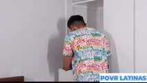 Horny Guy Got Caught by GF in Sex Toy Masturbation