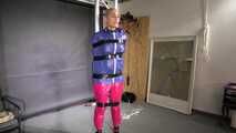 Ms Ungeniert tied and gagged in Rainwear