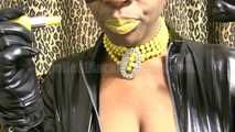 Latex Yellow Lips