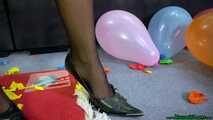 sexy heelpopping small party balloons