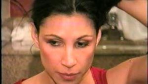 27 Yr OLD CUTE & SEXY LATINA GETS MOUTH STUFFED WITH STINKY STOCKING, WRAP TAPE GAGGED, BALL-TIED, BAREFOOT & ON SCREEN TOE-TIED (D53-15)