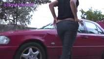 030062 Salma & Susana Have To Stop The Car For Urgent Roadside Pees