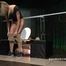 Servant has to swallow piss