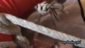 Nicky and Anja in Lycra and straightjackets (VCD) 2