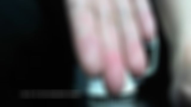 Nail Tapping on a metal cup