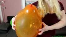 persistent and different balloon poppings