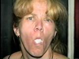 38 Yr OLD CASHIER ATTIC BOUND & GAGGED IN A BLACK LEATHER DRESS (D24-6)