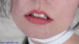 Her first breast bondage