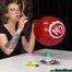 Blow2Pop red "C&A" balloon while smoking