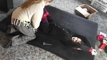 Kim taped 1/4