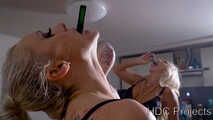 Three milfs wet & messy