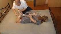 Gina and Stefanie – Hogtie Challenge, Part 1 of 6