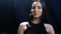 Confident Smoker – Slow Drags & Direct Eye Contact
