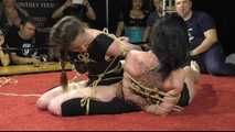Bondage Challenge Stage at BoundCon XIII - Umino & Vinciens vs. Azooka & Kenyade