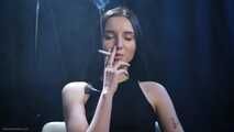 Confident Smoker – Slow Drags & Direct Eye Contact
