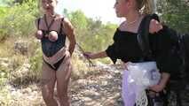 Hiking in the woods with Zoey Ziptie and Emily Addams