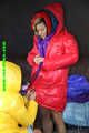 see Ronja and Stella wearing a lot of different downjackets and coats at the same time!