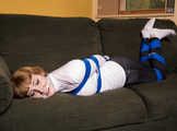Sweet in White Socks and Blue Tape