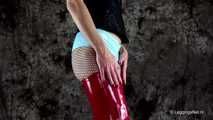 Meine blaue Hotpants