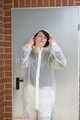 Miss Petra in Rains Regenjacke und Regenhose