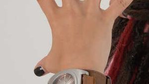 Teresa in bikini top and huge OOZOO  