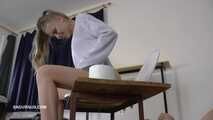 Bonnie Dolce's toilet slave A