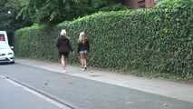 053003 Lindsay Pees On The Pavement