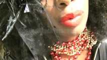 Latex Red Lipps