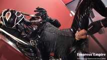 Rubber Sissy Fucked in Chastity